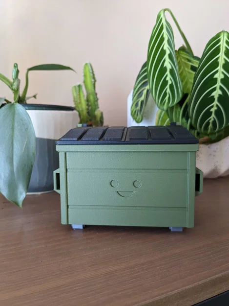 Thùng rác bốc cháy (Little Dumpy) - Dumpster Fire - Image 3