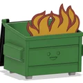Thùng rác bốc cháy (Little Dumpy) - Dumpster Fire - Thumbnail 5