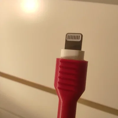 Ốp bảo vệ cáp Apple Lightning to USB C có grip bám tay tăng cường