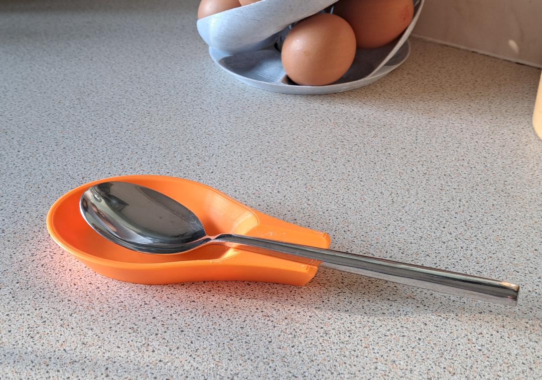 Bộ khay gác muỗng 3D tiện lợi cho nhà bếp (Spoon Rest Set)