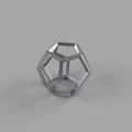 Mô hình Dodecahedron kiểm tra khả năng in với vật liệu hỗ trợ tan - Thumbnail 2