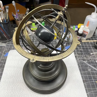 Armillary Sphere (Thiên cầu vòng) – Mô hình lắp ráp in 3D