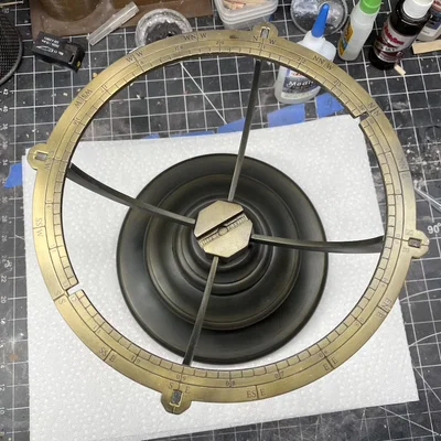 Armillary Sphere (Thiên cầu vòng) – Mô hình lắp ráp in 3D