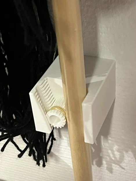 Bộ giữ chổi bản kéo dài (Broom holder extended) - Image 3