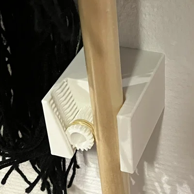 Bộ giữ chổi bản kéo dài (Broom holder extended)