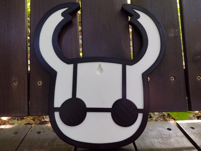 Bảng Treo Tường Hollow Knight (The Knight) – Sign 2 Mảnh - Image 2