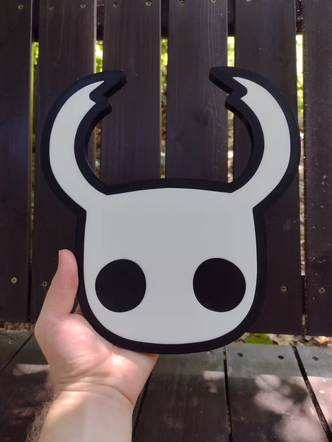 Bảng Treo Tường Hollow Knight (The Knight) – Sign 2 Mảnh - Image 5