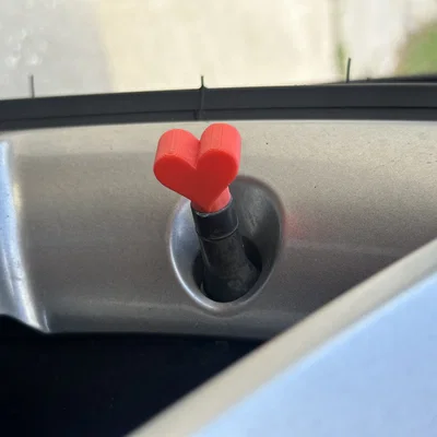 Nắp chụp van hình trái tim (Heart Valve Stem Cap)