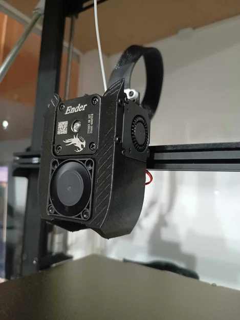 Ender3 V3 SE shroud dual 4010 cho K1/KE hotend - Image 3