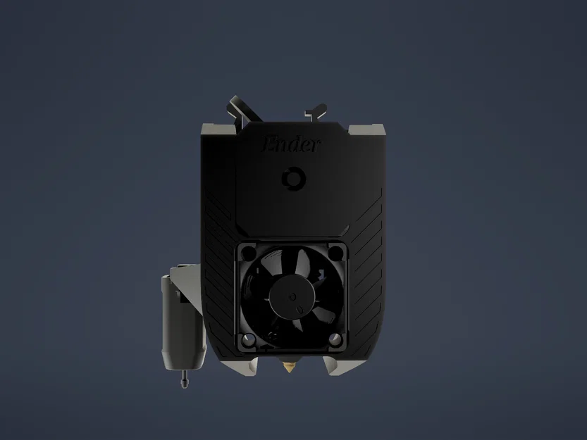 Ender3 V3 SE shroud dual 4010 cho K1/KE hotend - Image 4
