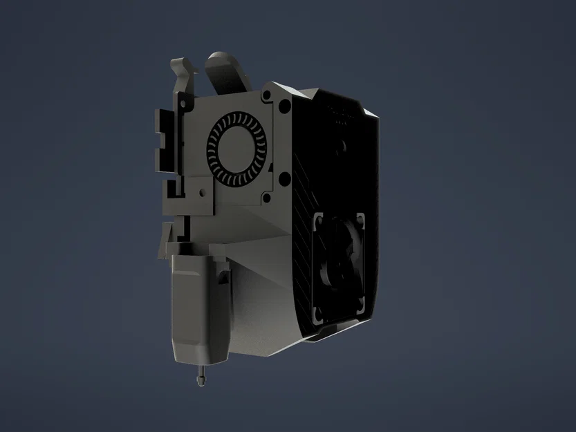 Ender3 V3 SE shroud dual 4010 cho K1/KE hotend - Image 5