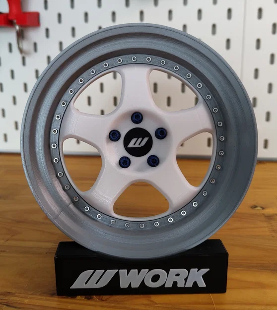 Mâm Work Meister S1 AE52 Wheels (JDM 3 mảnh) - File 3D - Image 1