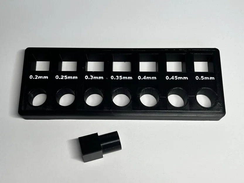 Bài test dung sai (tolerance) cho in 3D – 3D printing tolerance test - Image 1