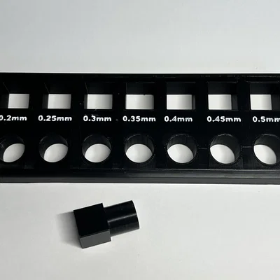Bài test dung sai (tolerance) cho in 3D – 3D printing tolerance test
