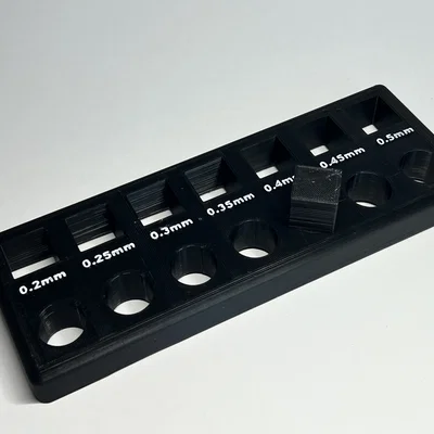 Bài test dung sai (tolerance) cho in 3D – 3D printing tolerance test