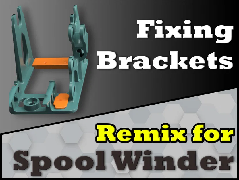 Bát/Cùm Cố Định cho Spool Winder (Spool Winder Fixing Brackets) - Image 1