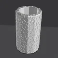 Bình hoa họa tiết Voronoi 3D ấn tượng - Tải file STL miễn phí - Thumbnail 1