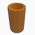 Bình hoa họa tiết Voronoi 3D ấn tượng - Tải file STL miễn phí - Thumbnail 2