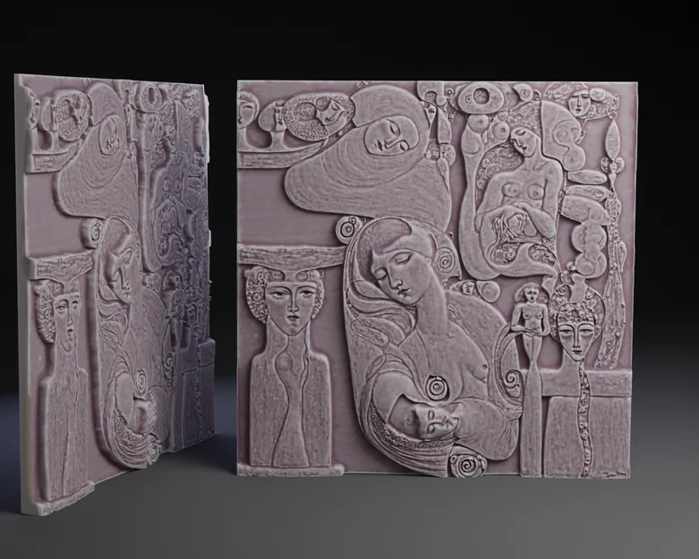 Klimt Art-Tile. - Image 1