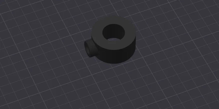 Đầu chuyển đổi chân đế micro 3/8 inch sang 5/8 inch in 3D - Image 1