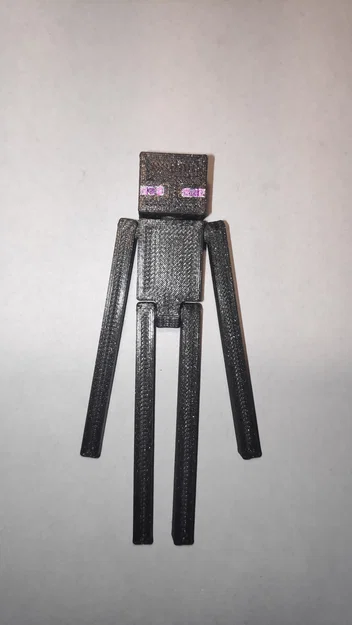 Minecraft Enderman – Mô hình Enderman có khớp xoay - Image 1