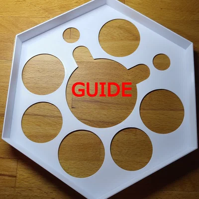 Adapter bắt vít cho ngàm tường Govee Glide Hexa (+ khuôn canh vị trí)