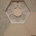 Adapter bắt vít cho ngàm tường Govee Glide Hexa (+ khuôn canh vị trí) - Thumbnail 4