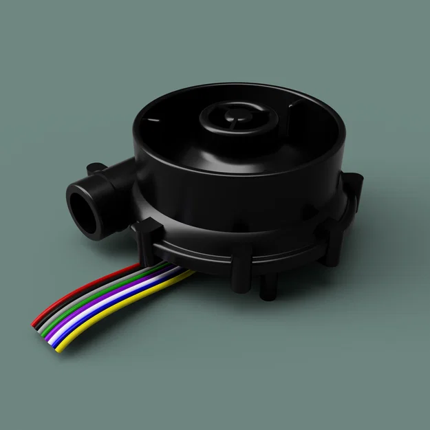 Mẫu 10WS7040 CPAP Blower Fan & Giá Đỡ Board - Image 1