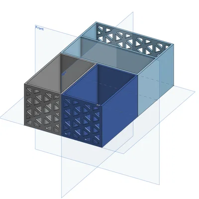 Khay đựng đồ đa năng cho ngăn kéo phòng tắm in 3D