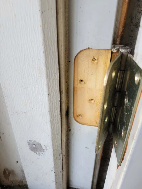 Miếng đệm bản lề cửa Stanley 4 inch (Door Hinge Shim) - Giải pháp chống xệ cửa - Image 2