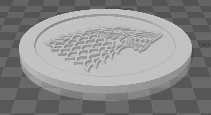 Bộ lót ly huy hiệu các Nhà Game Of Thrones (House Sigil Coasters) - Image 1