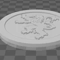 Bộ lót ly huy hiệu các Nhà Game Of Thrones (House Sigil Coasters) - Thumbnail 6