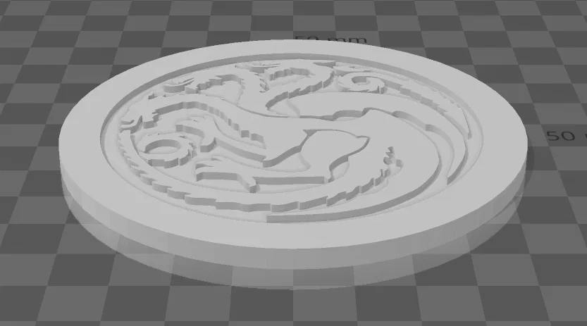 Bộ lót ly huy hiệu các Nhà Game Of Thrones (House Sigil Coasters) - Image 9