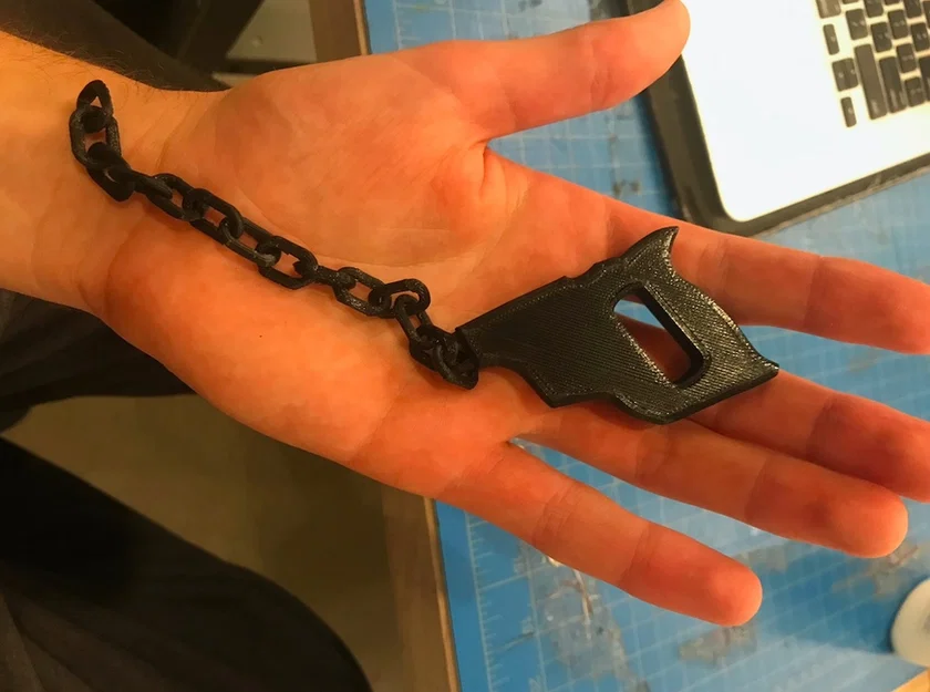 Móc khóa cưa xích 3D (Chainsaw Keychain) - Món quà đầy hài hước - Image 2
