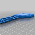 Móc khóa cưa xích 3D (Chainsaw Keychain) - Món quà đầy hài hước - Thumbnail 3