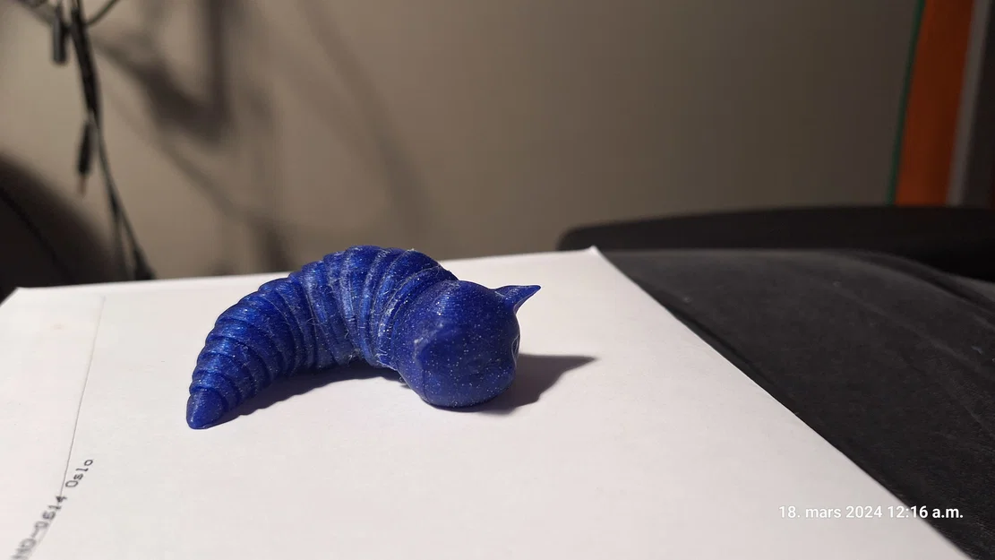 Mô hình chú mèo sên khớp nối (Articulated Cat Slug) đáng yêu - Image 2