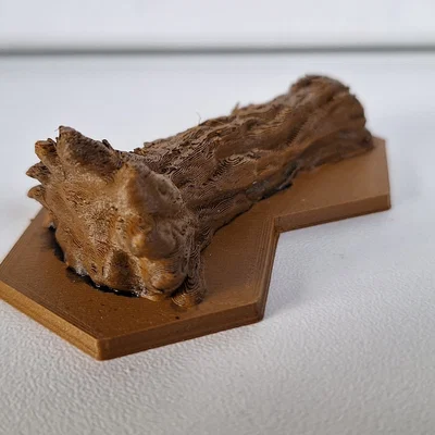 Mô hình thân cây đổ (Fallen Tree Trunk) trang trí cho Gloomhaven