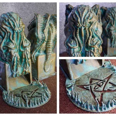 Khay Đựng Xúc Xắc dạng Tháp Cthulhu (Dice Tray por Cthulhu Tower)