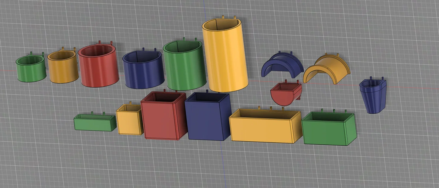 Bộ phụ kiện Pegboard (Pegboard selection) - Image 1