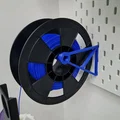 Giá treo cuộn nhựa in 3D thông minh cho bảng treo tường Ikea Skadis - Thumbnail 3