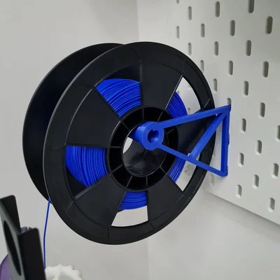 Giá treo cuộn nhựa in 3D thông minh cho bảng treo tường Ikea Skadis