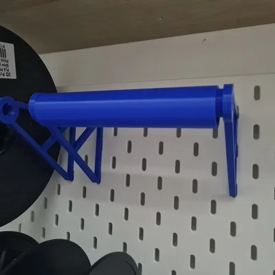 Giá treo cuộn nhựa in 3D thông minh cho bảng treo tường Ikea Skadis