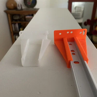 Bát gắn ray ngăn kéo đa năng (Universal Drawer Slide Mount)