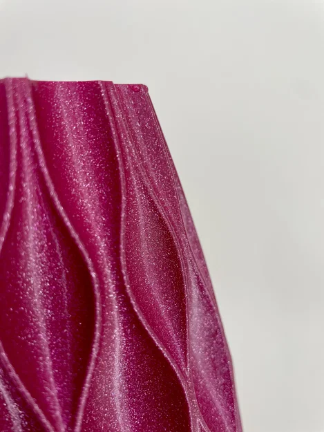 Mẫu lọ hoa trang trí 3D họa tiết xoắn nghệ thuật (Vase) - Image 4