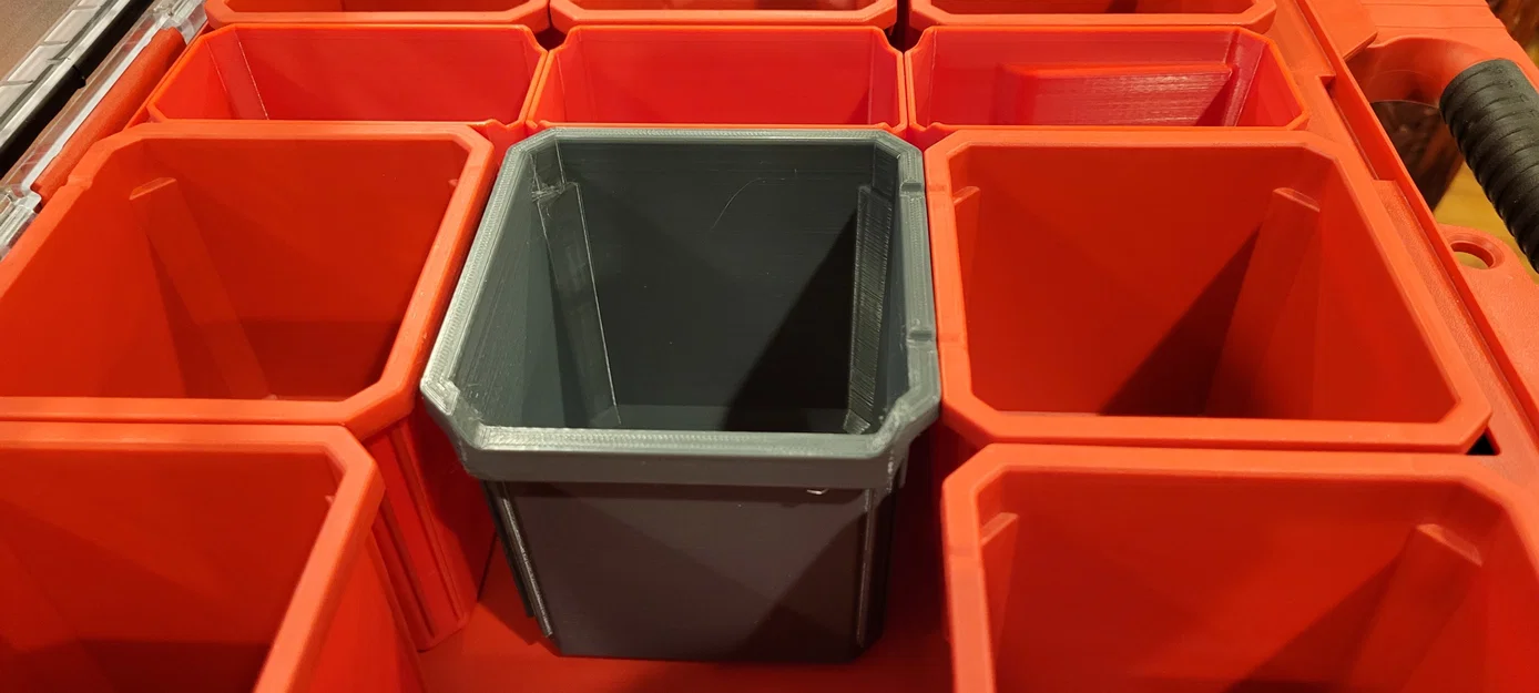 Khay Milwaukee Packout Organizer - Vuông khoét relief - Image 1