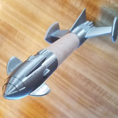 Rocket mô hình Fireball XL-5 (Flying Model Rocket)