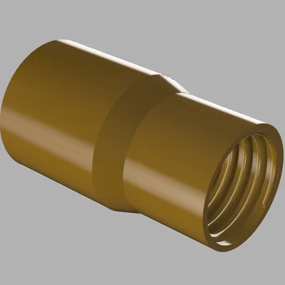 Khớp nối ống máy hút bụi từ 43mm sang 50mm (File in 3D)