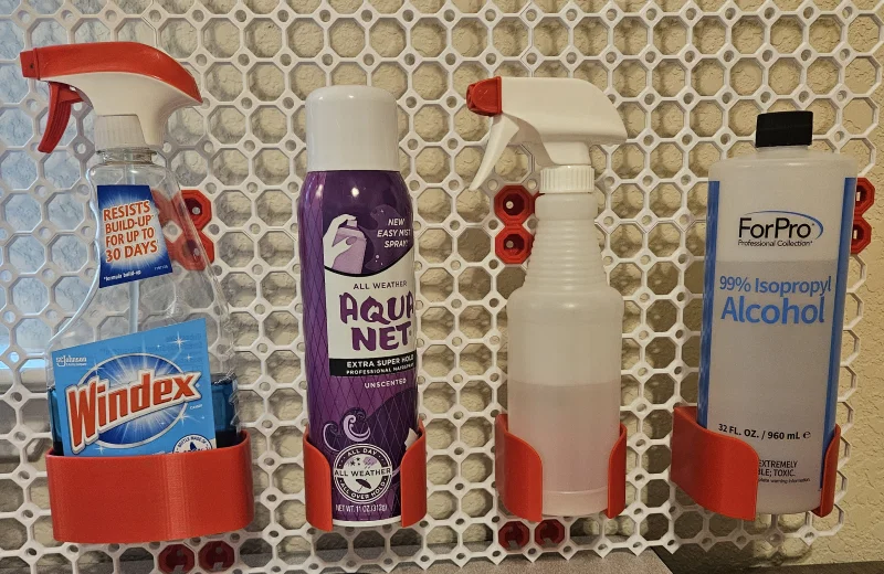 Giá đỡ chai 70/72/75/82mm & Windex 23oz cho Multiboard Storage System - Image 2