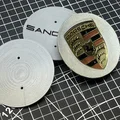 Nắp chụp mâm (Wheel Center Cap) Porsche 993/996/Boxster - Thumbnail 1