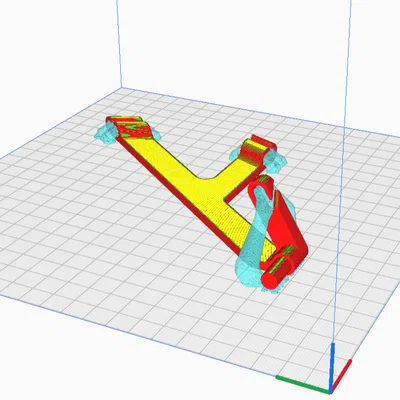 Ender 3 V3 SE - Filament guide (Không dùng ống PTFE)